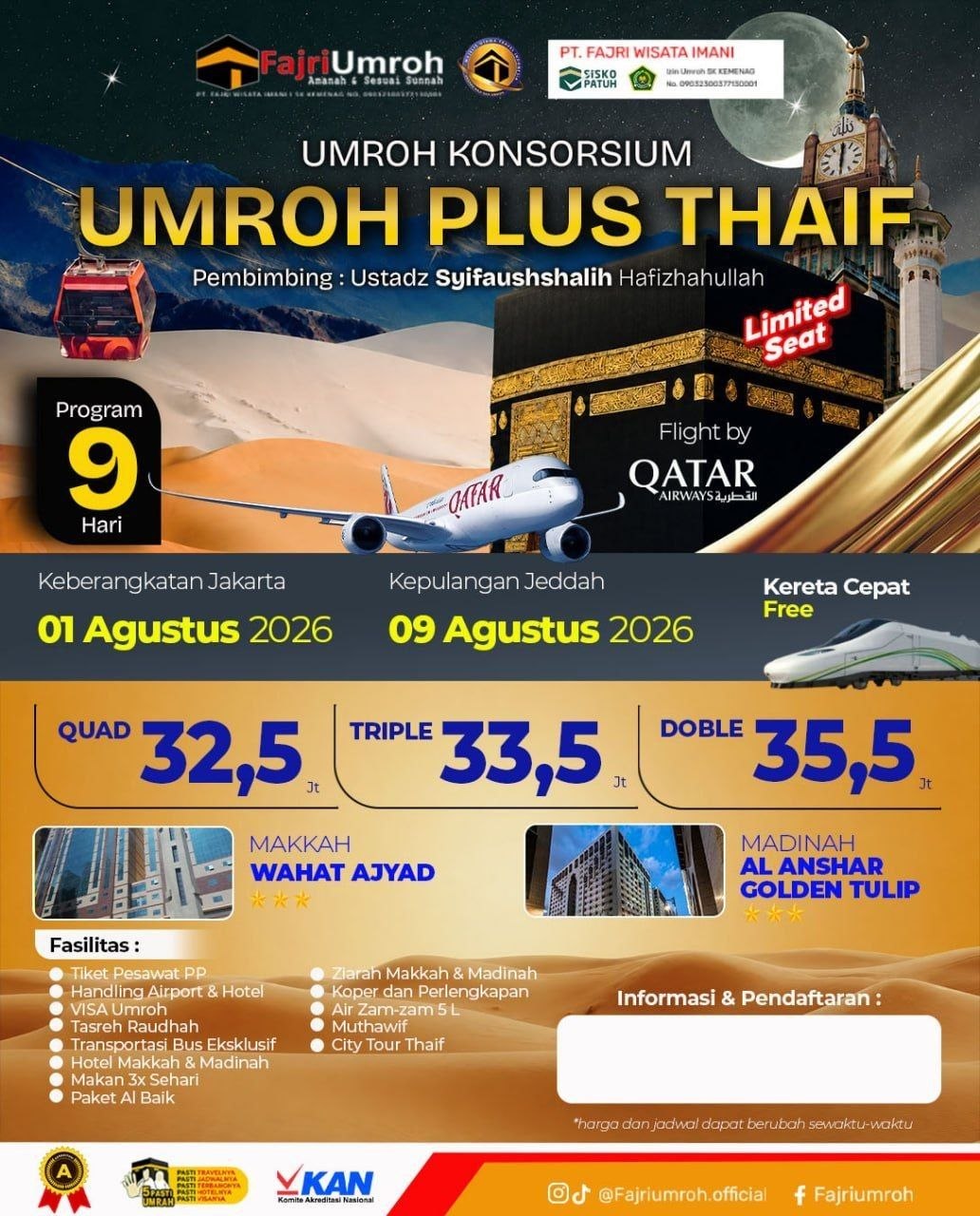 Umroh Plus Thaif